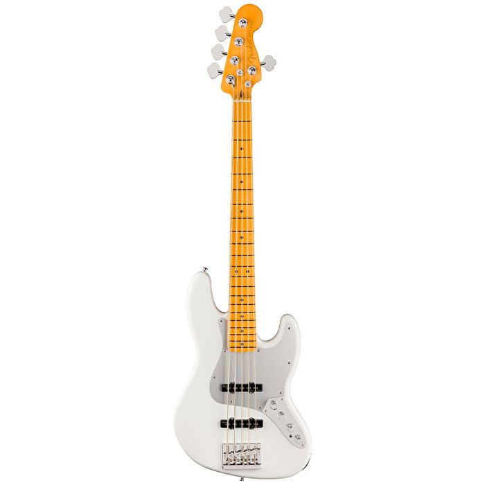 Fender American Ultra II Jazz Bass V Akçaağaç Klavye Avalanche 5 Telli Bas Gitar